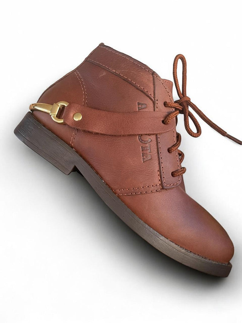 Botina Abruta Modelo 112 Sola café