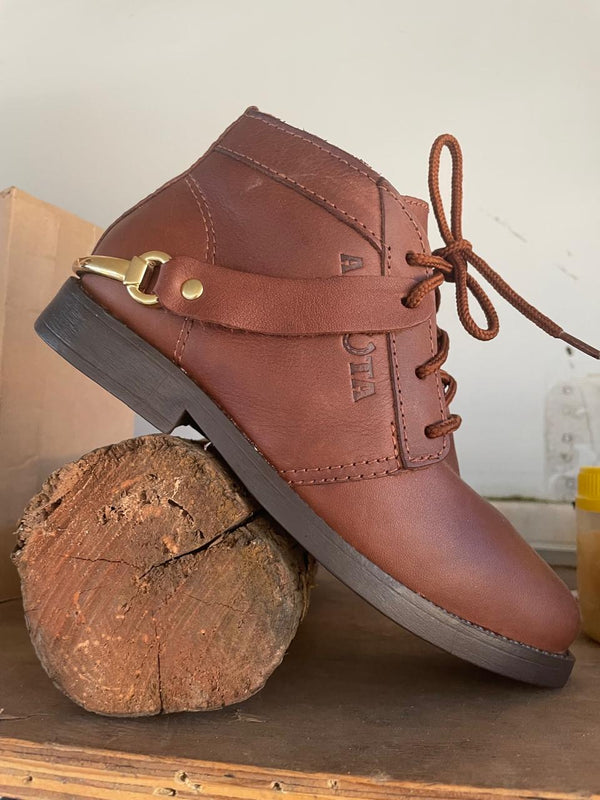 Botina Abruta Modelo 112 Sola café