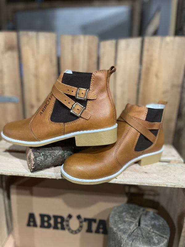 Botina Abruta Modelo 201 Sola Bege